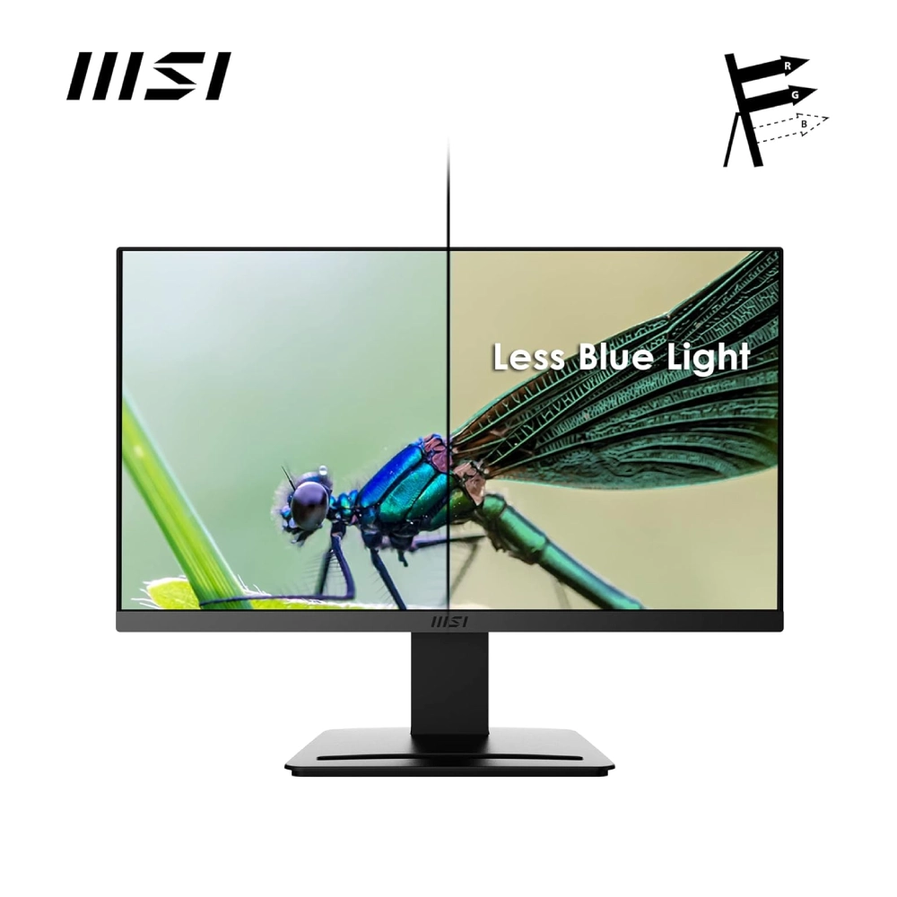 MSI LED Monitor 22" FHD VA 100Hz with HDMI | DP (Pro MP223 E2) view 3